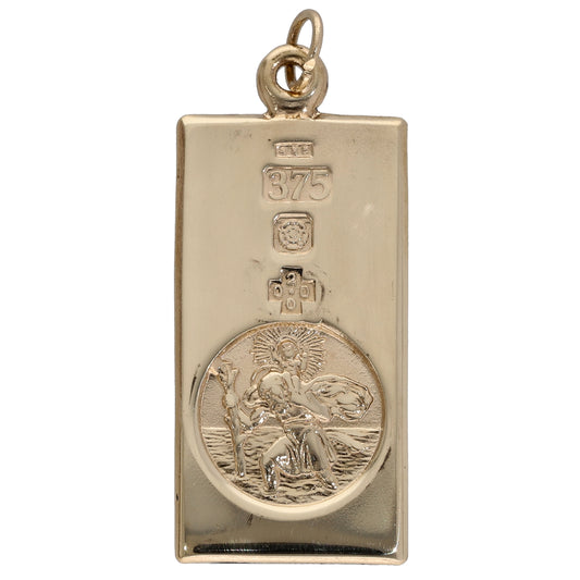 9ct Gold St Christopher Pendant
