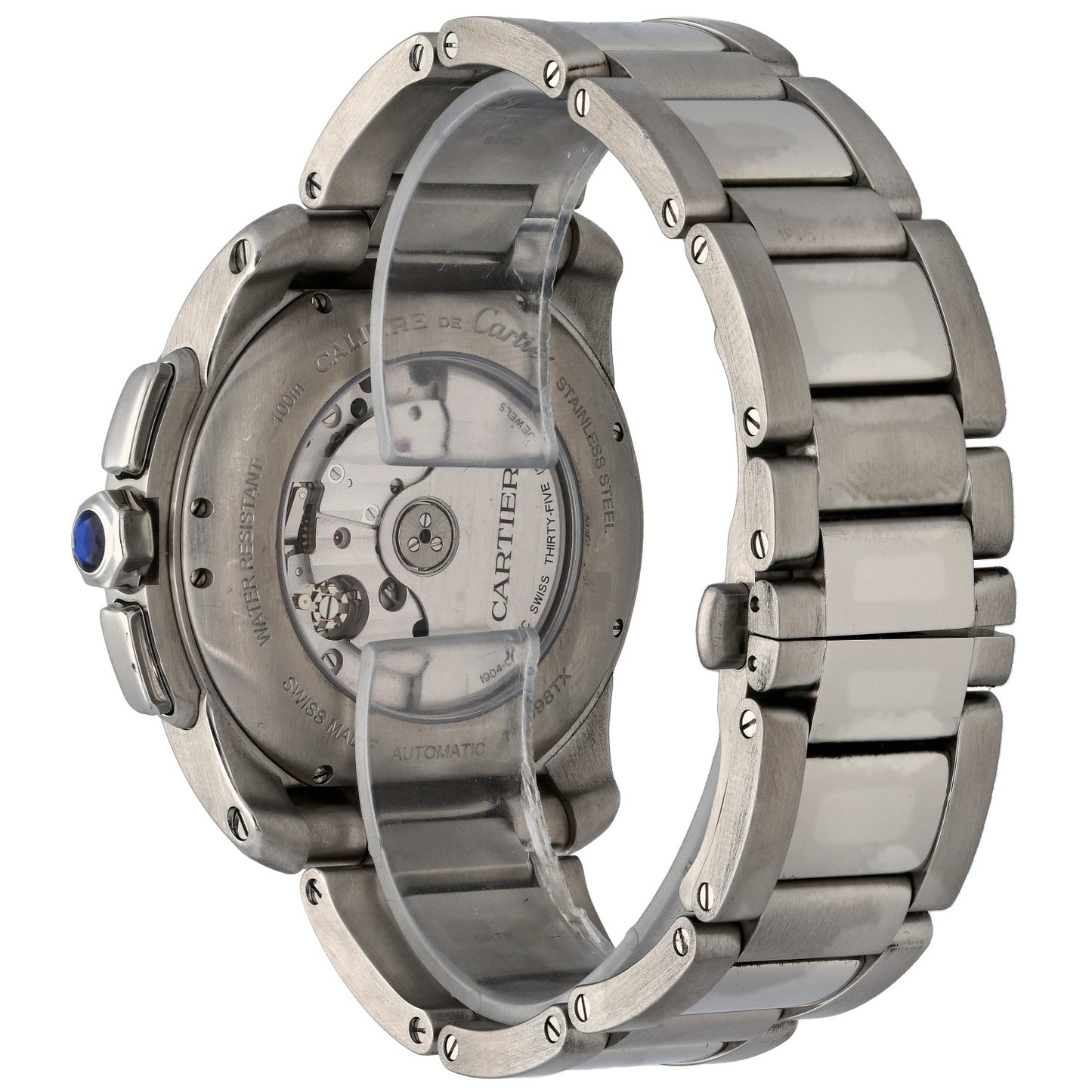 Cartier Calibre De Cartier W7100045 42mm Stainless Steel Watch