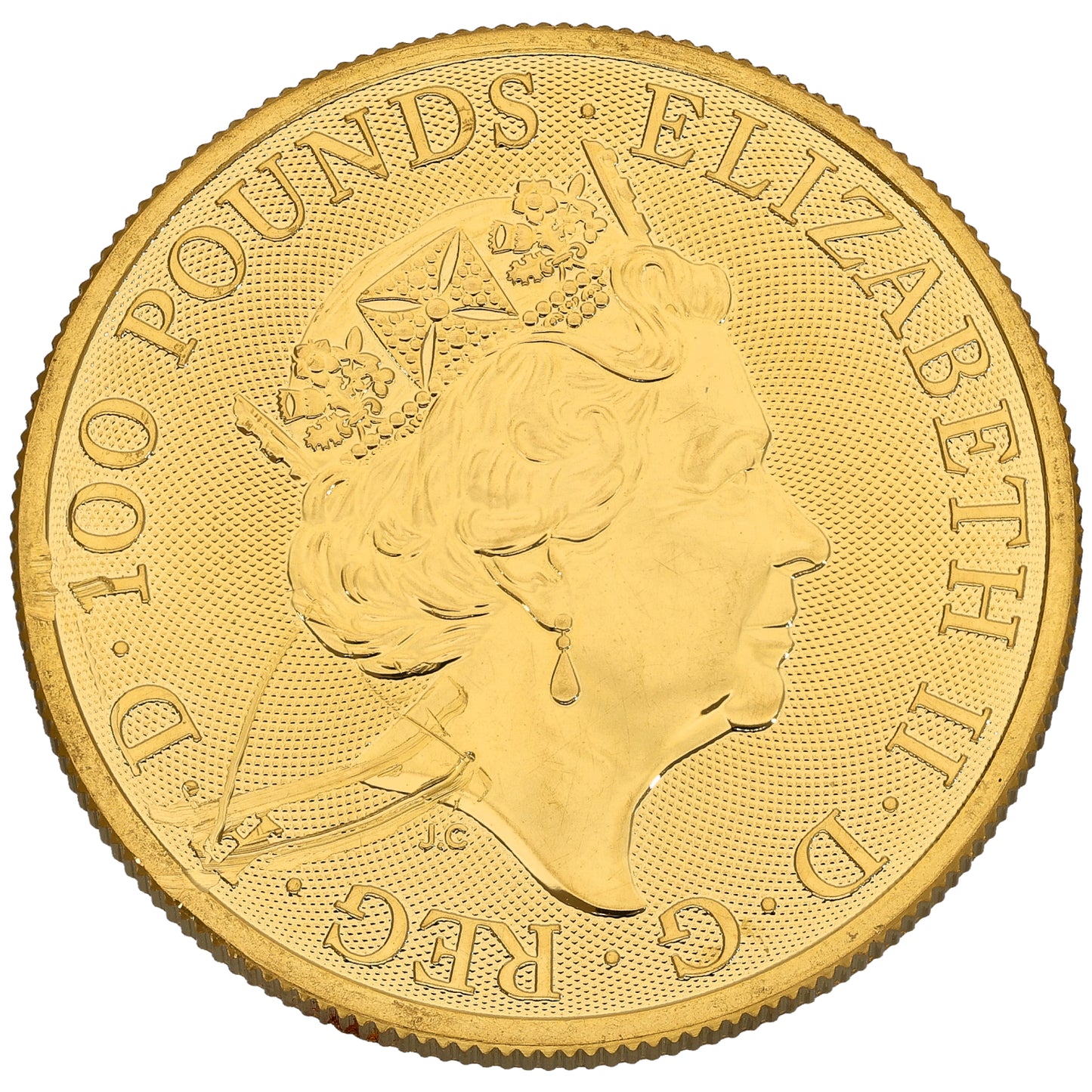24ct Gold Yale Of Beaufort 1 OZ Coin 2023