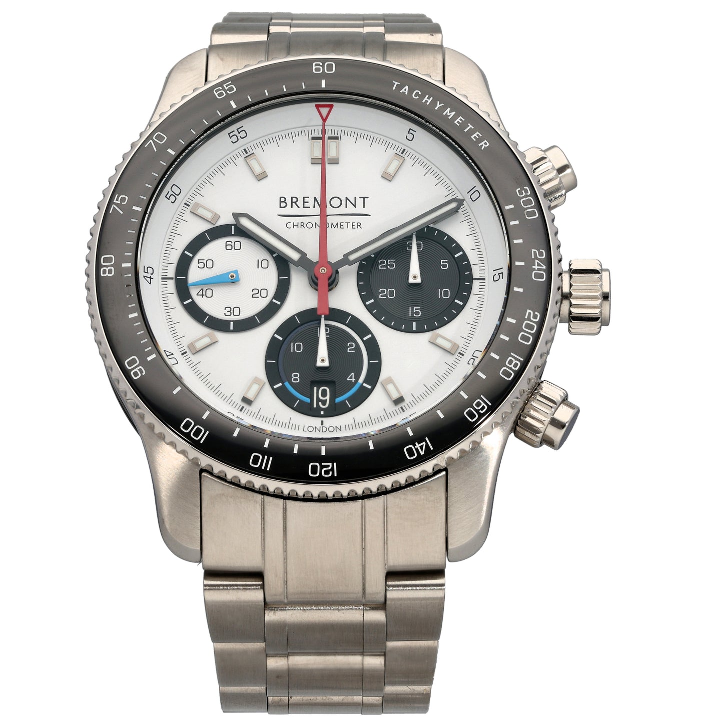 Bremont Williams Racing WR-22-SS-B 43mm Stainless Steel Watch