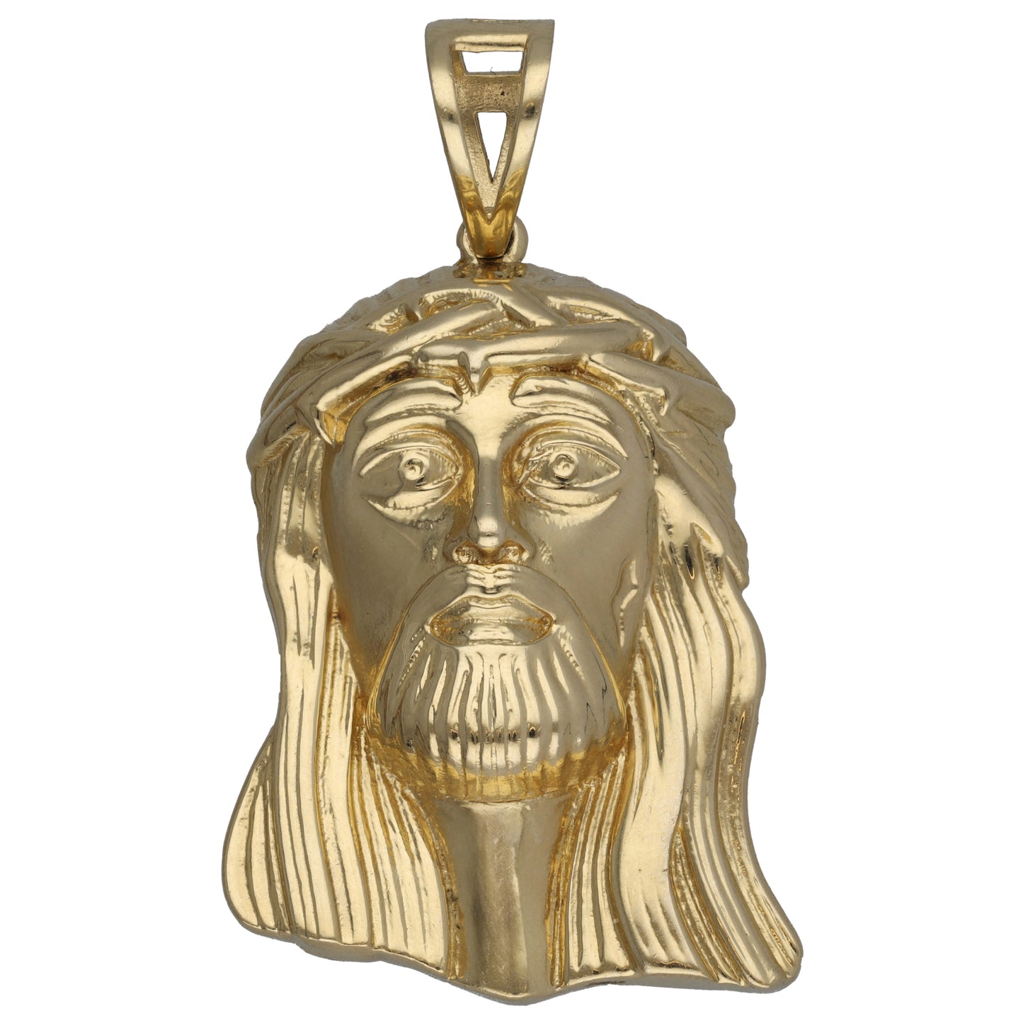 14ct Gold Jesus Pendant