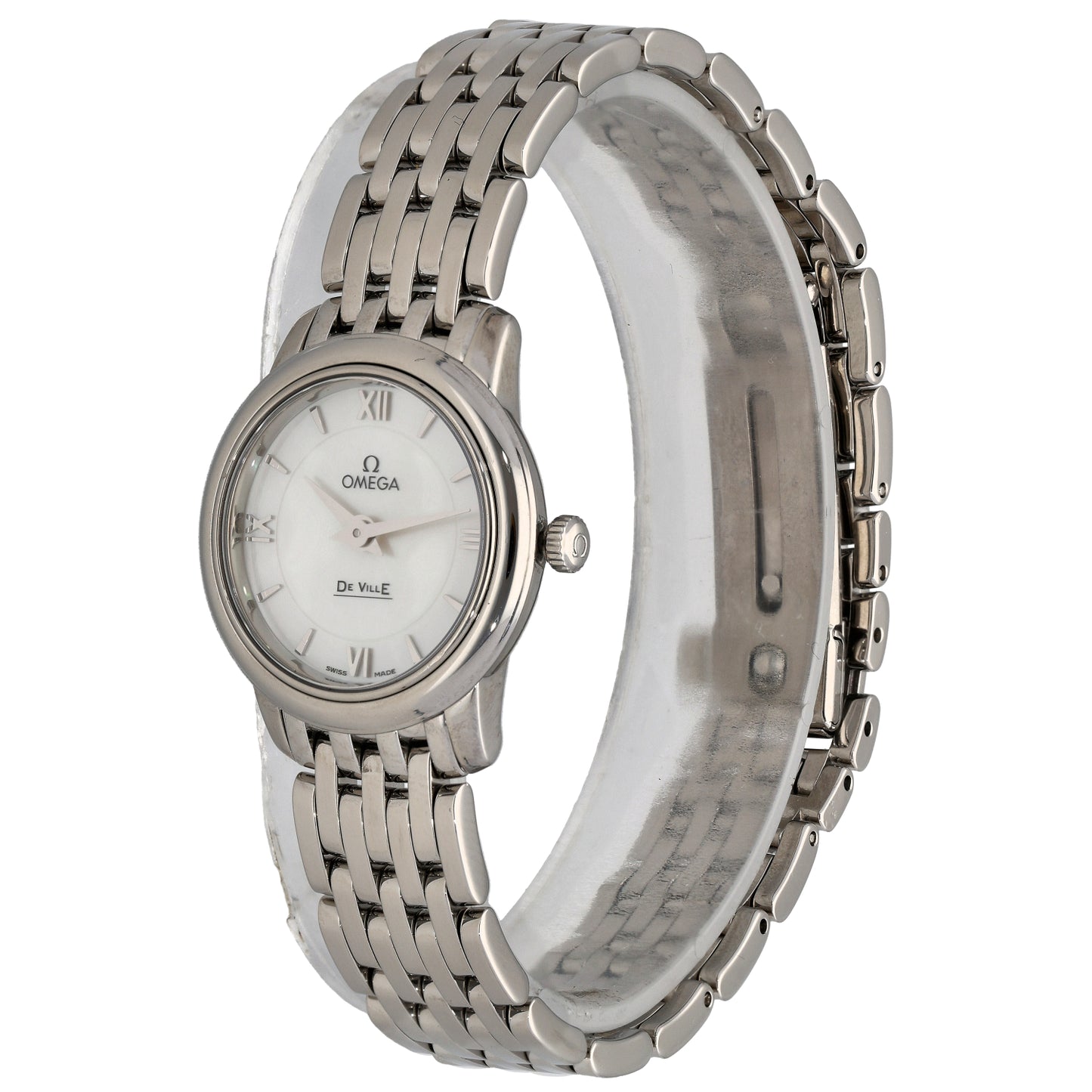 Omega De Ville 424.10.24.60.05.001 24mm Stainless Steel Watch