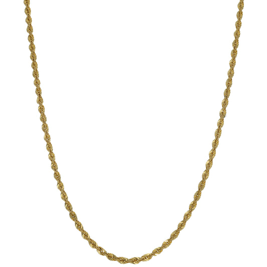 9ct Gold Rope Chain 24"