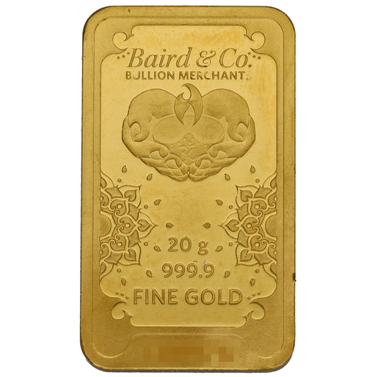 24ct 20g Gold Bar