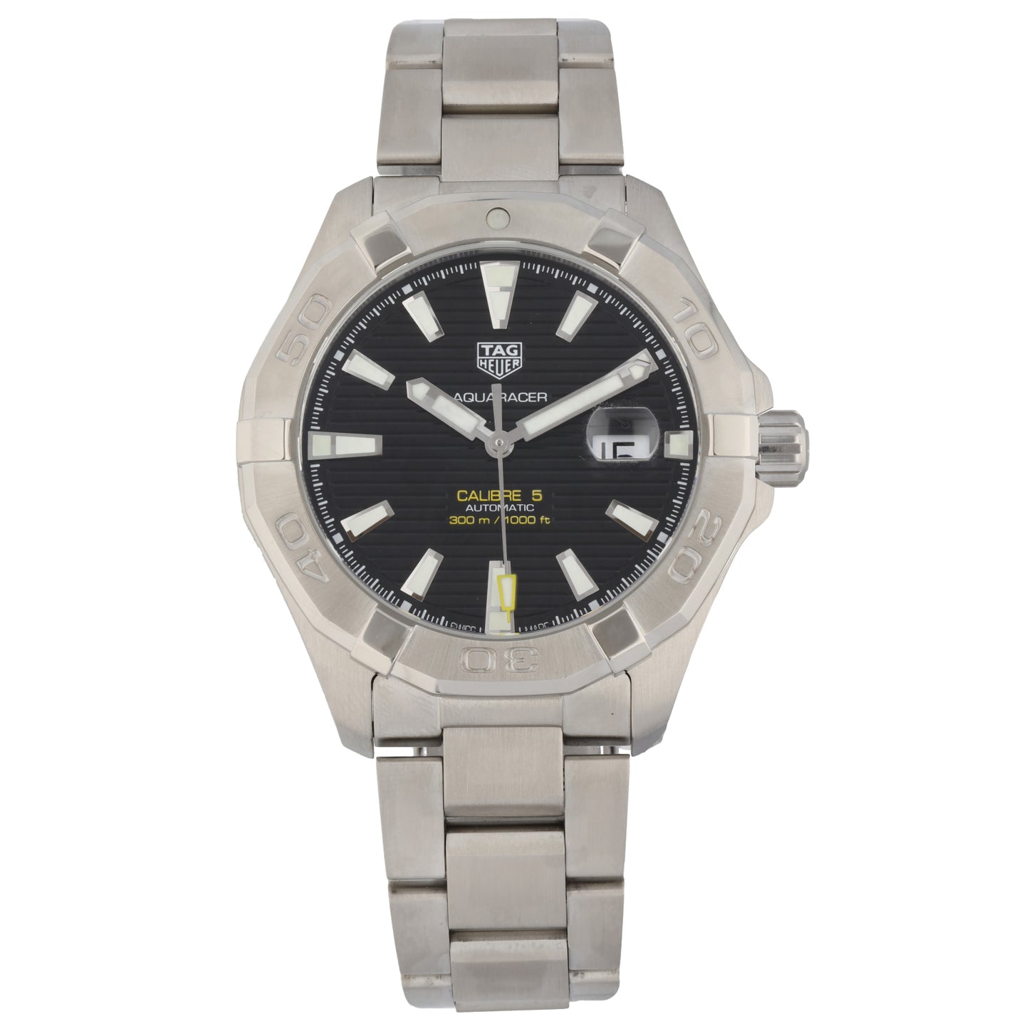 Tag Heuer Aquaracer WAY2010 43mm Stainless Steel Watch