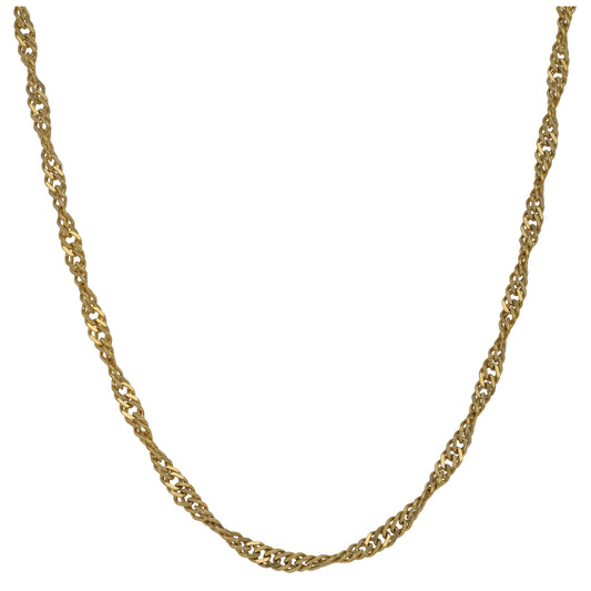 9ct Gold Singapore Chain 24"