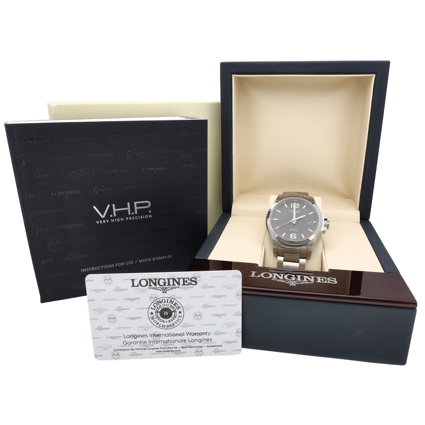 Longines Conquest L3.716.4 42mm Stainless Steel Watch