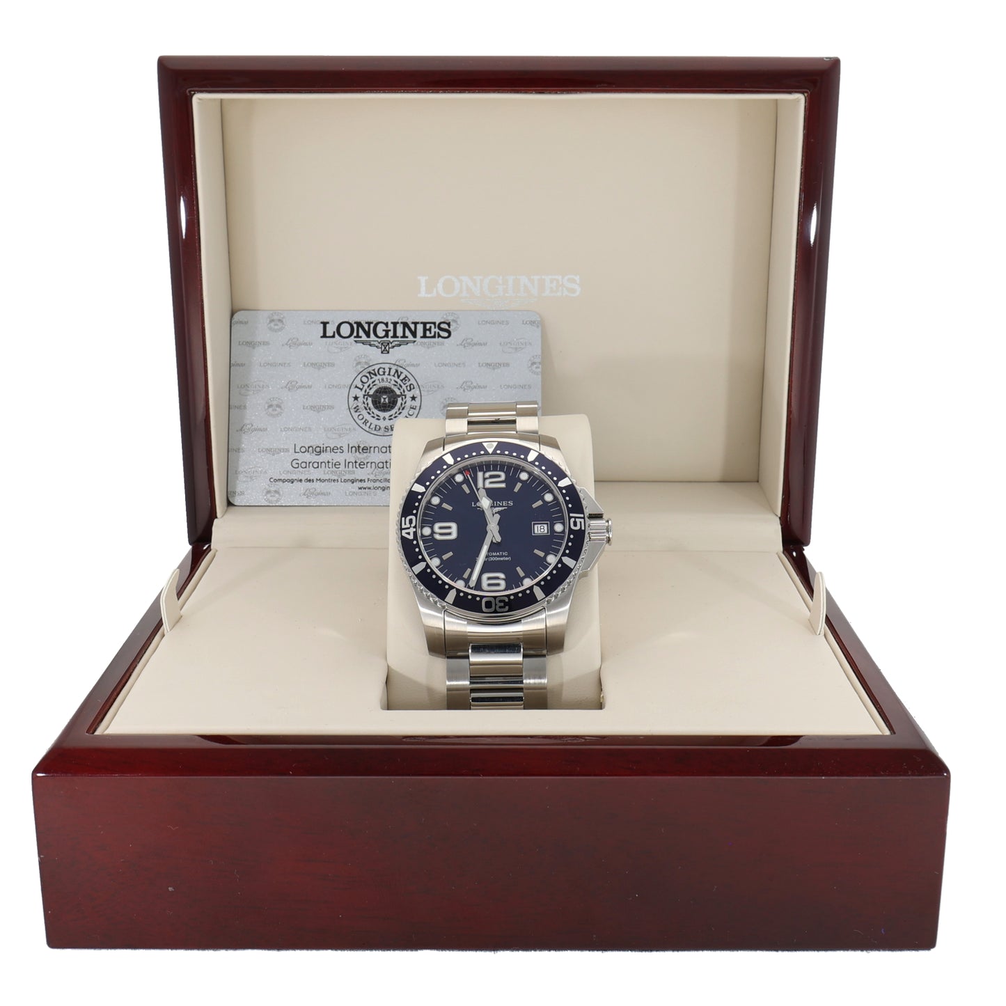 Longines Conquest L3.742.4 41mm Stainless Steel Watch