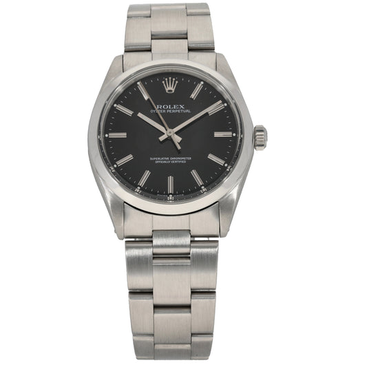 Rolex Oyster Perpetual 1002 34mm Stainless Steel Watch