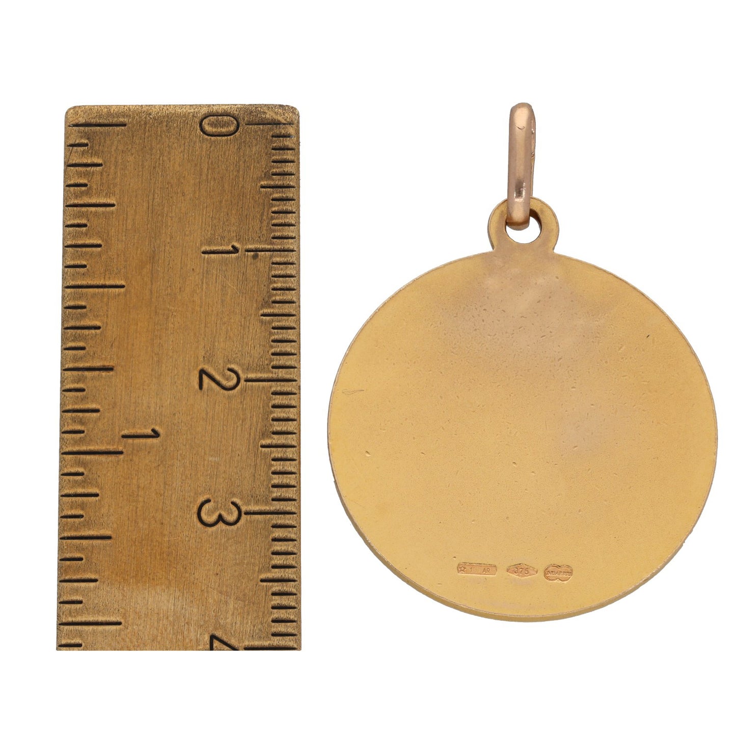 9ct Gold St Christopher Pendant