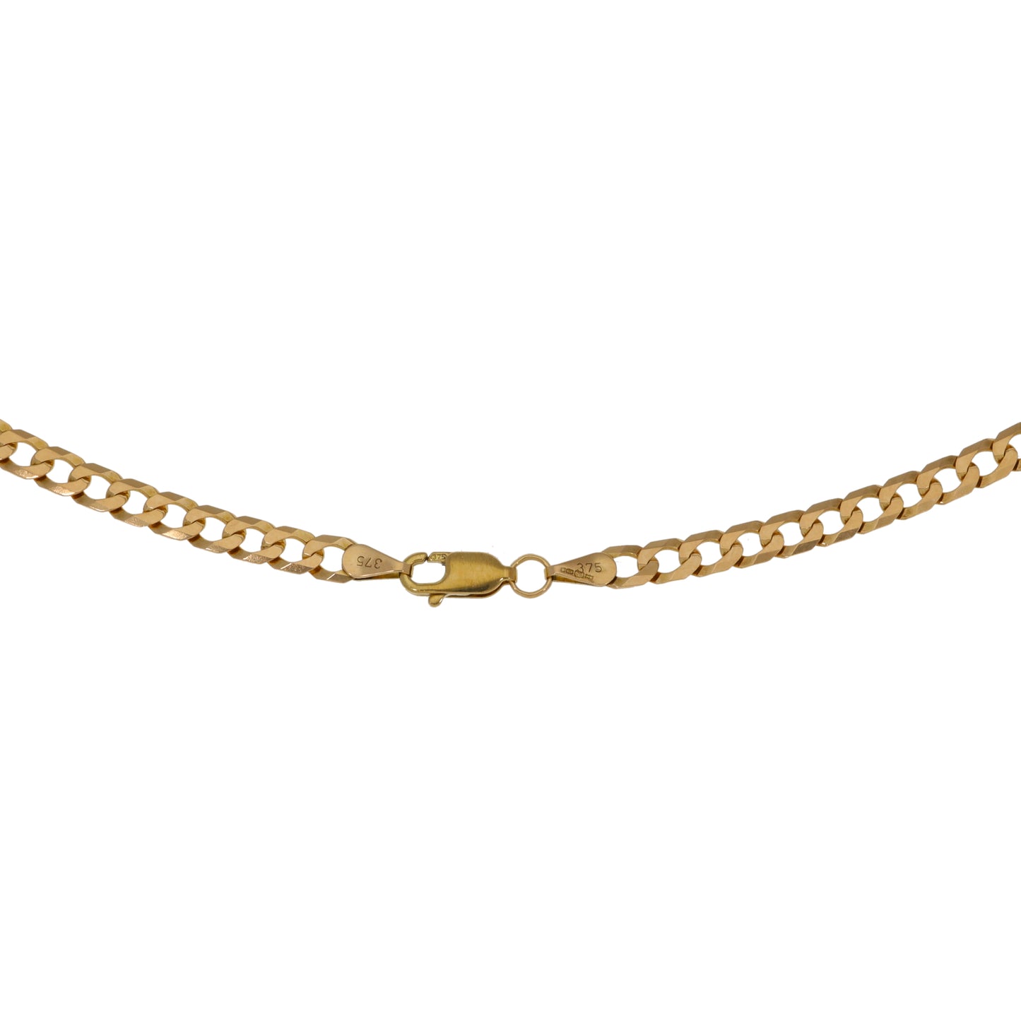 9ct Gold Curb Chain 20"