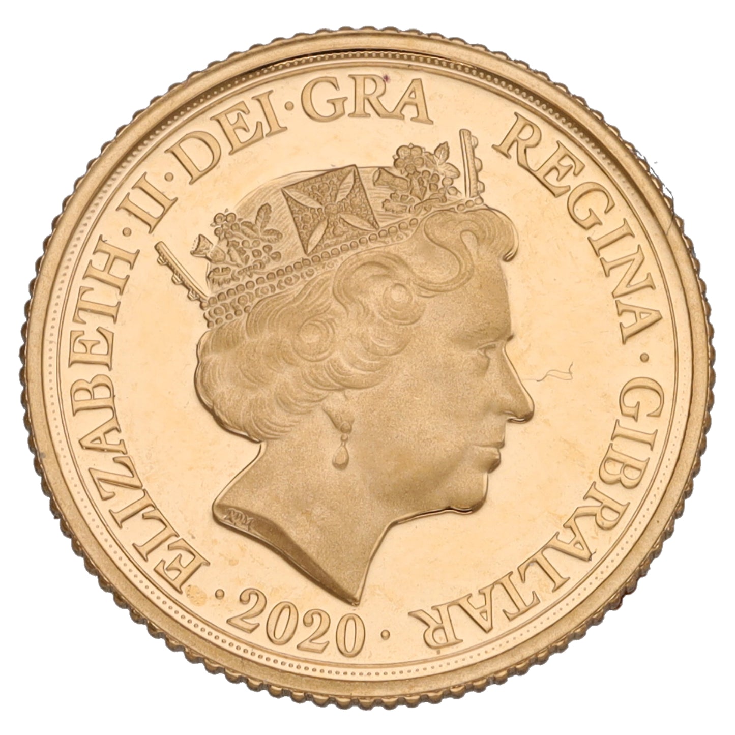 22ct Gold Sir Winston Churchill Half Sovereign Coin 2020