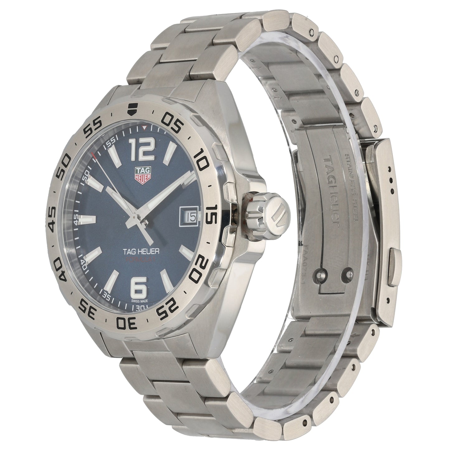 Tag Heuer Formula 1 WAZ1118 41mm Stainless Steel Watch