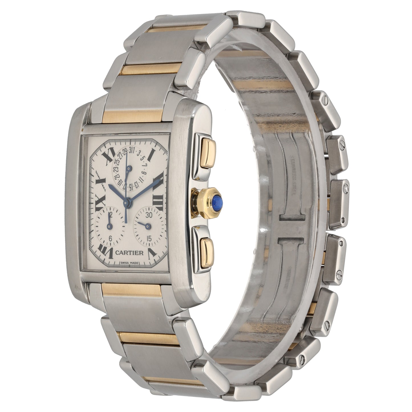 Cartier Tank Francaise W51004Q4 28mm Bi-Colour Watch