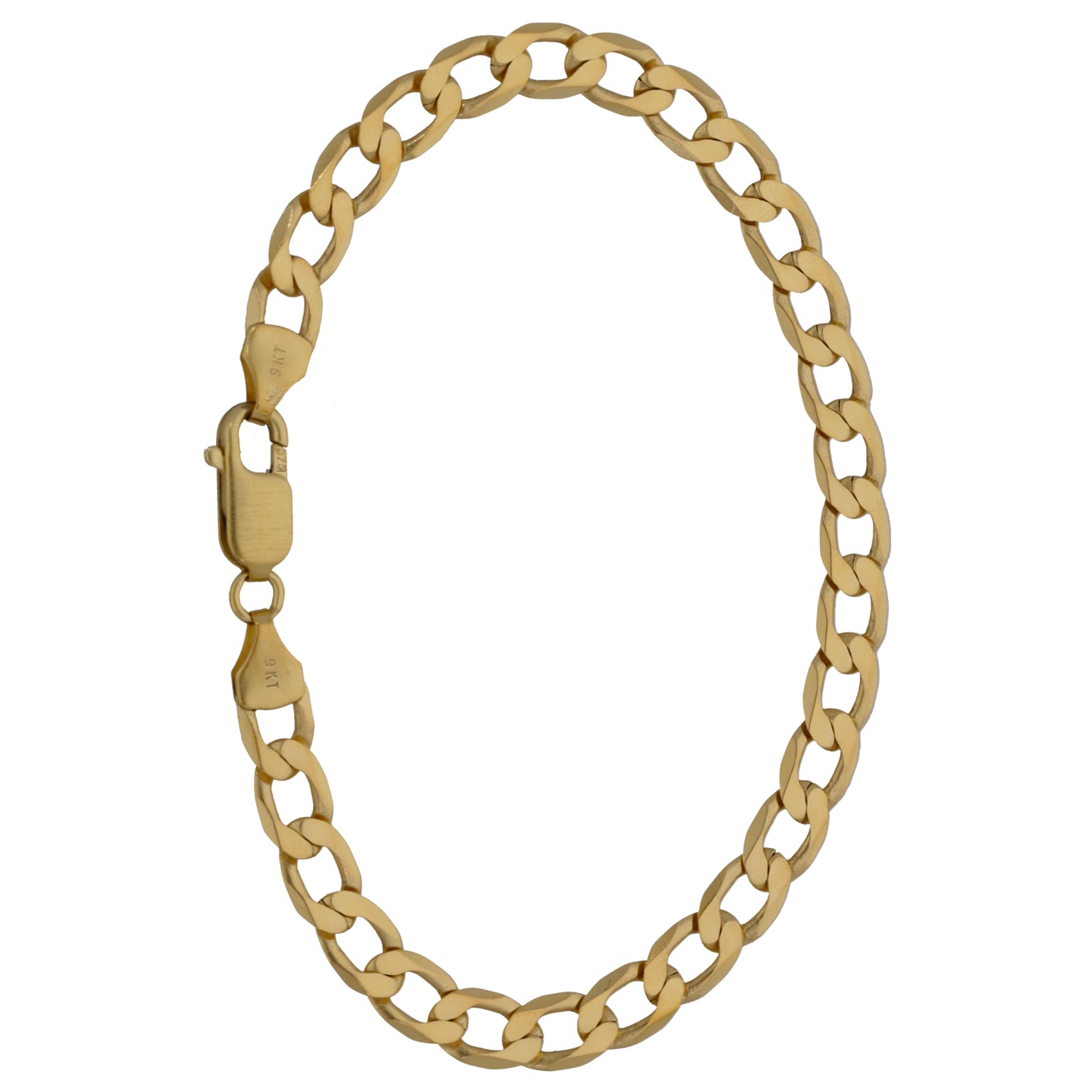 9ct Gold Curb Bracelet