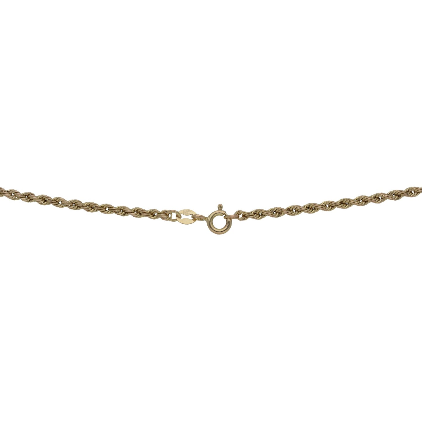 9ct Gold Rope Chain 18"