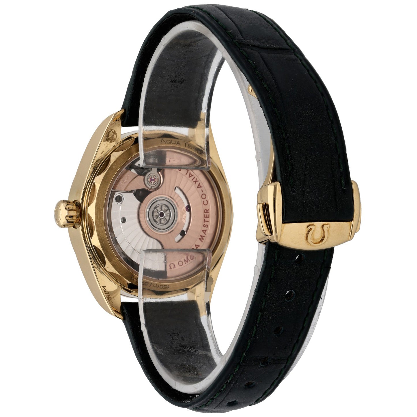 Omega Seamaster Aqua Terra Shades 220.53.34.20.10.001 34mm Gold Watch