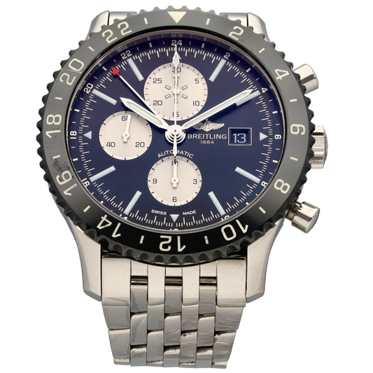 Breitling Chronoliner Y24310 46mm Stainless Steel Watch
