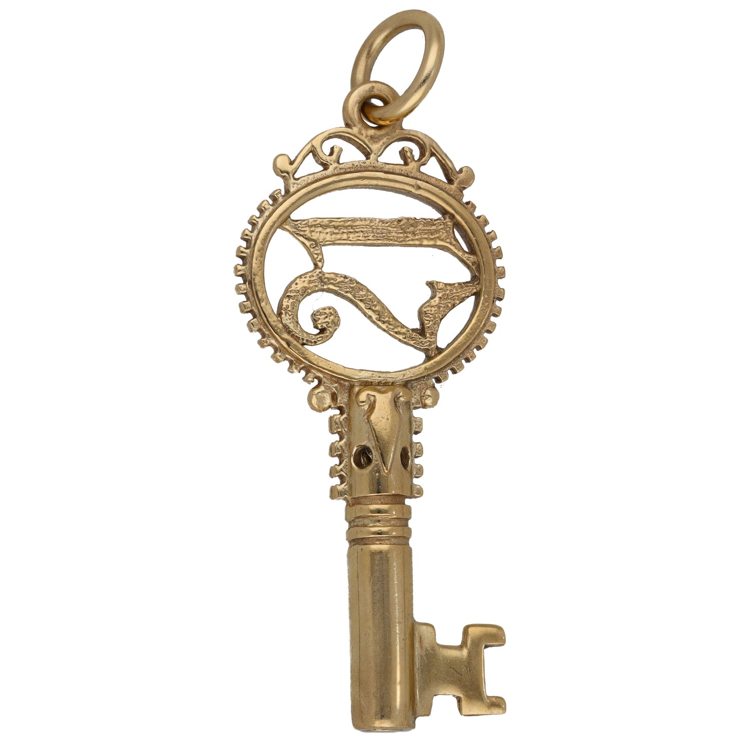 9ct Gold 21 Key Pendant