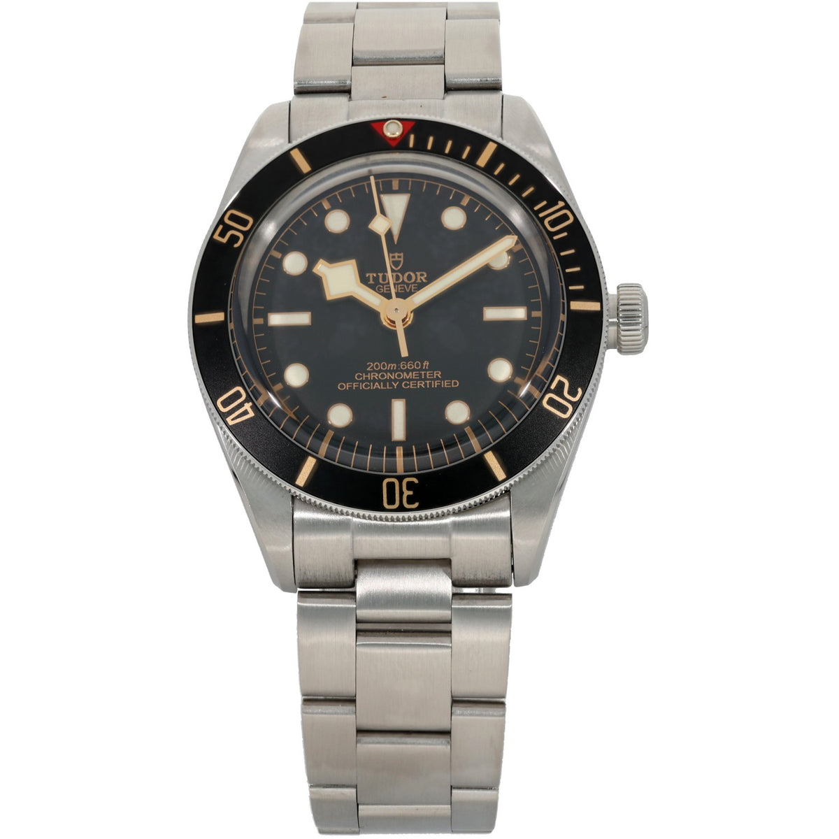 Tudor Black Bay 58 79030N, black dial and bezel in stainless steel case and bracelet