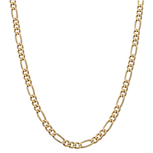 9ct Gold Figaro Chain 24"