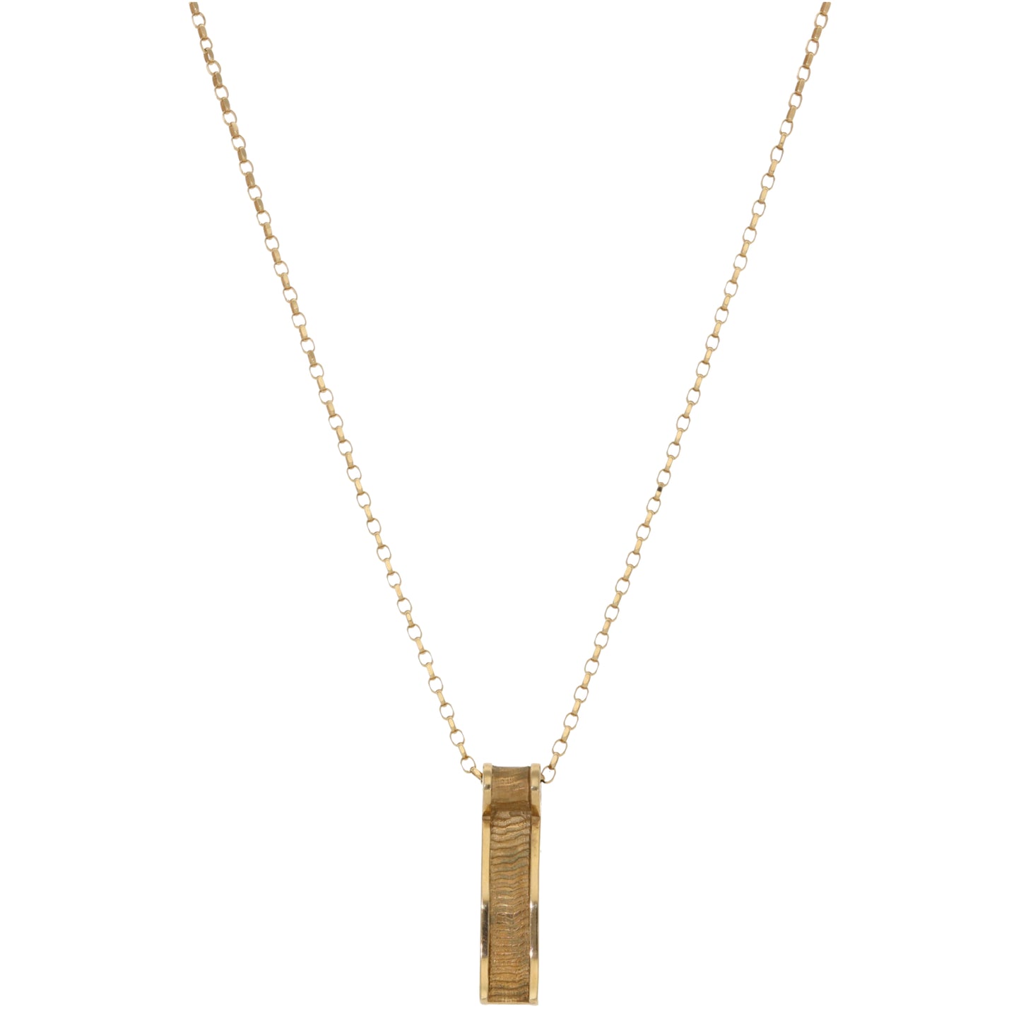 9ct Gold Alternative Pendant With Chain