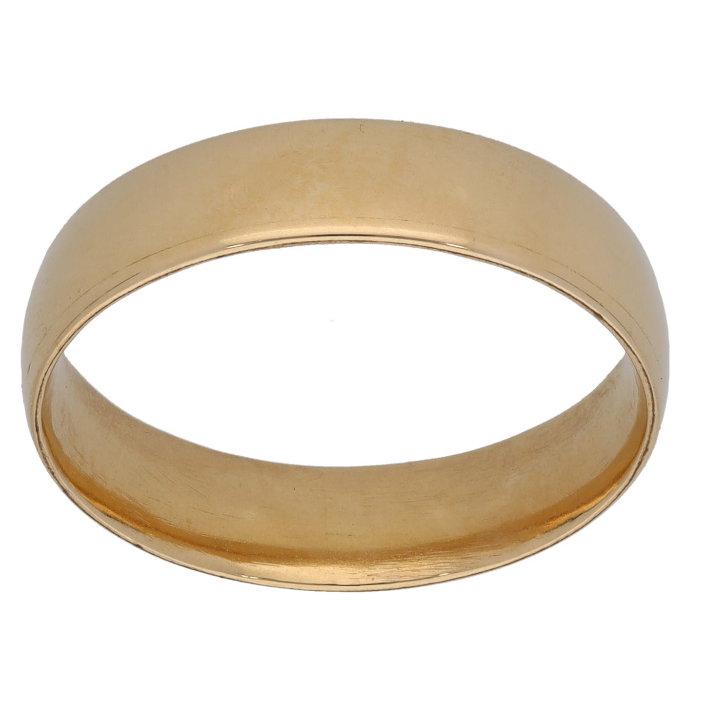 9ct Gold Plain Wedding Ring Size U