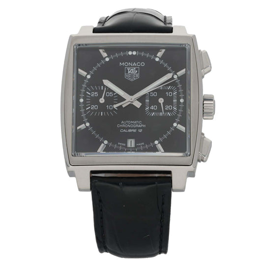 Tag Heuer Monaco CAW2110 39mm Stainless Steel Watch