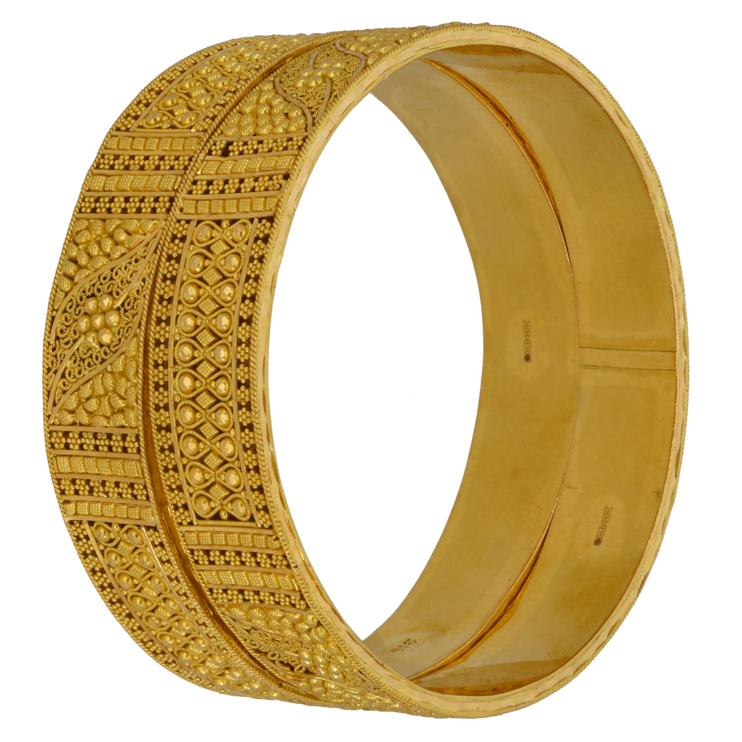 22ct Gold Set of Bangles