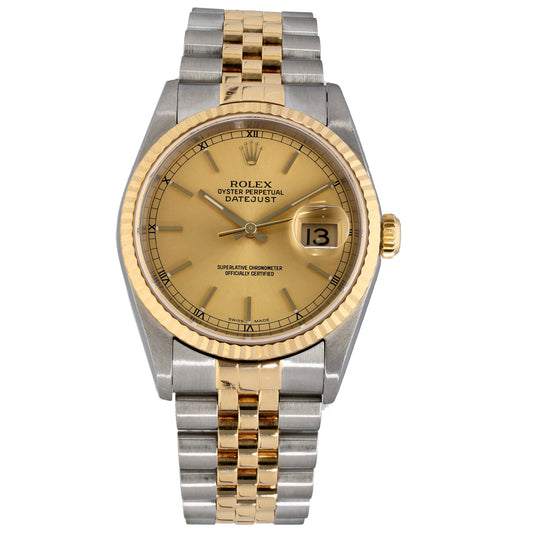 Rolex Datejust 16233 36mm Bi-Colour Watch