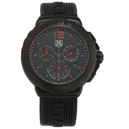 Tag Heuer Formula 1 CAU111A 42mm PVD Stainless Steel Watch