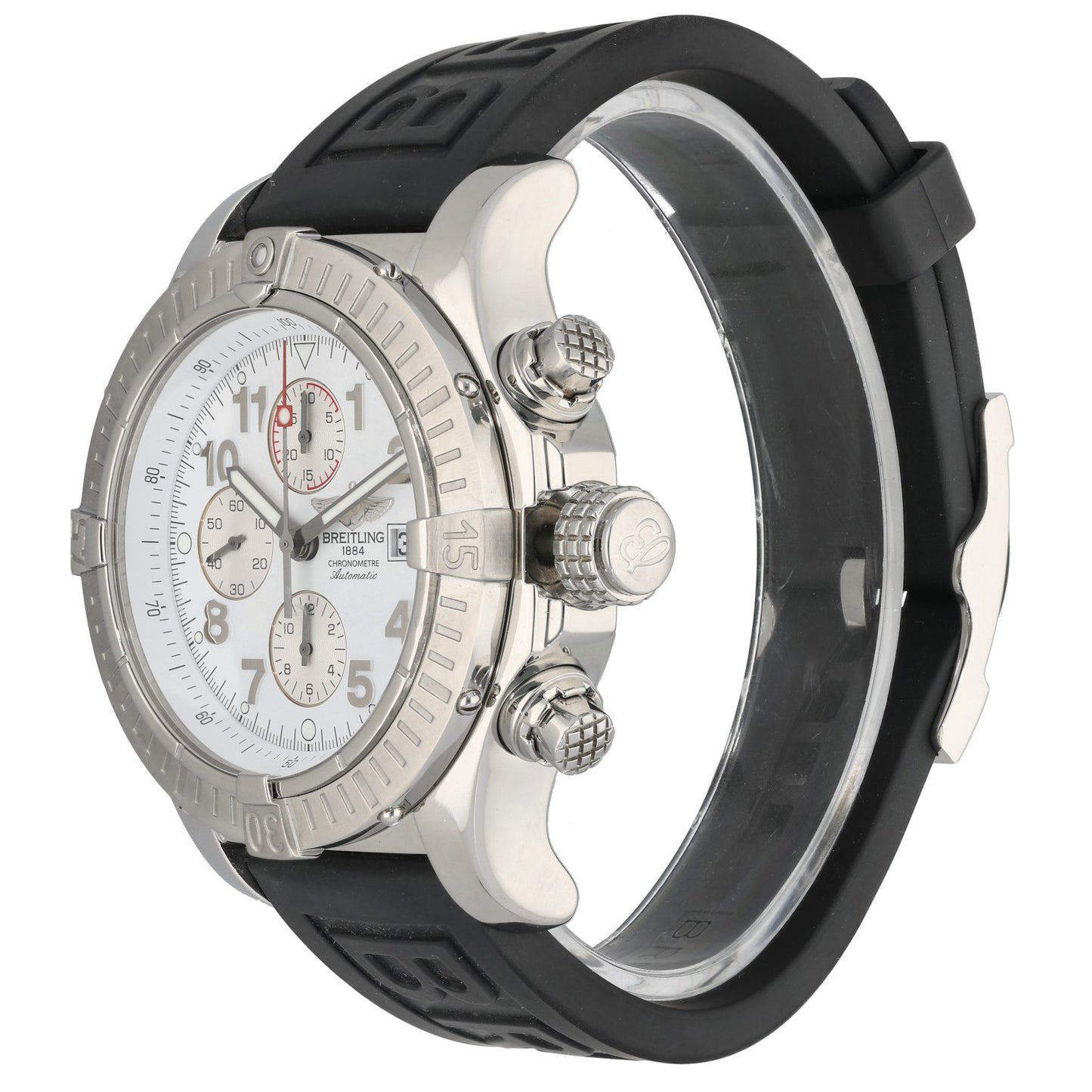 Breitling Super Avenger A13370 48.5mm Stainless Steel Watch