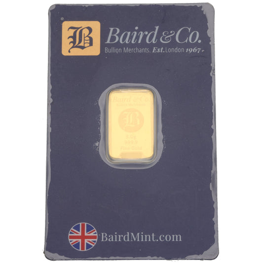 24ct 5g Gold Bar