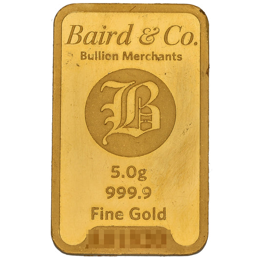 24ct 5g Gold Bar
