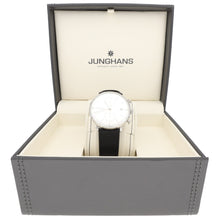 Load image into Gallery viewer, Ex-Display Junghans Max Bill Chronoscope 27/4600.04 40mm Stainless Steel Watch

