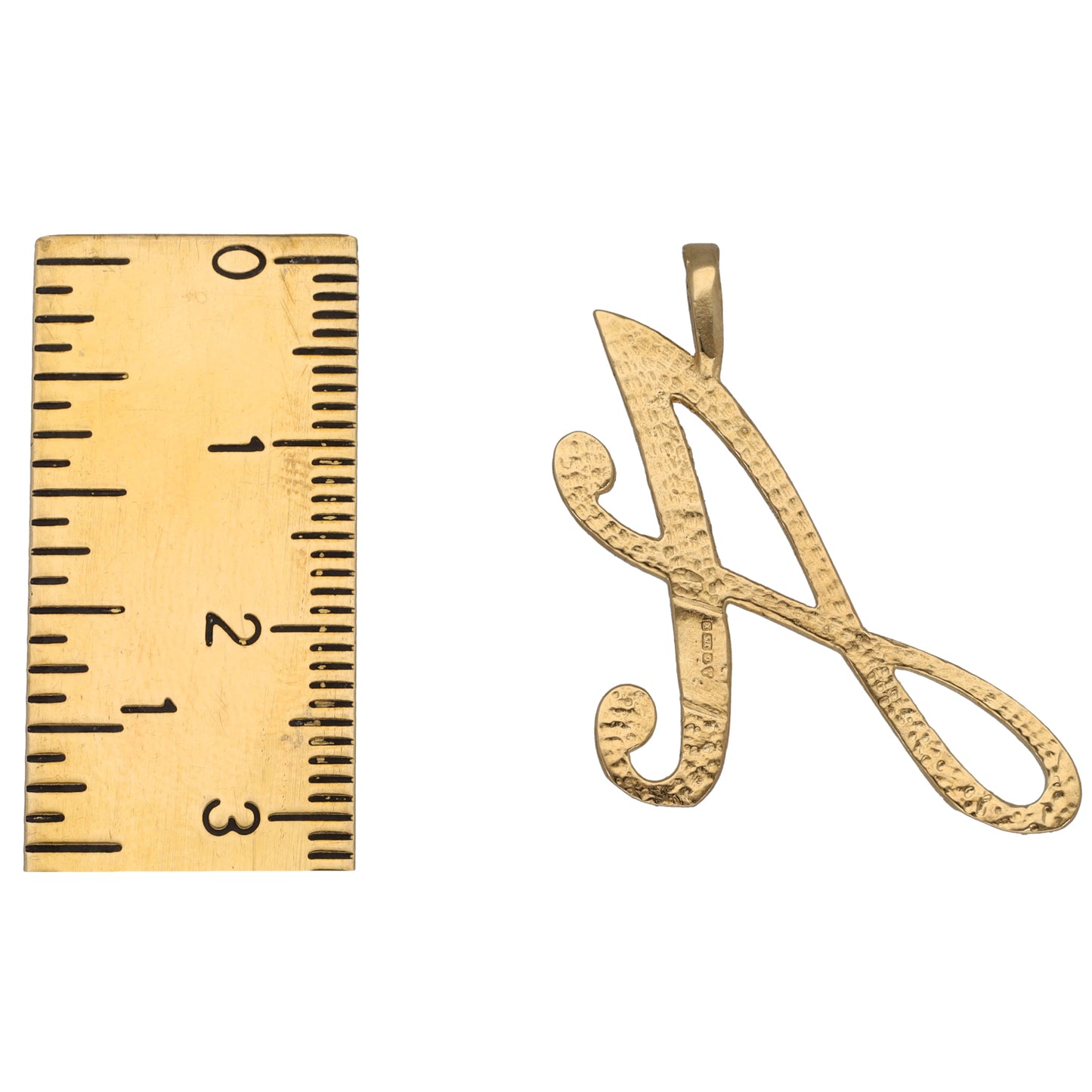 9ct Gold Initial A Pendant