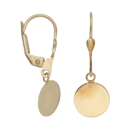 14ct Gold Drop Earrings