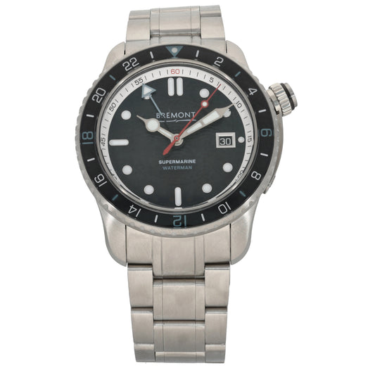 Bremont Waterman Apex 43mm Stainless Steel Watch