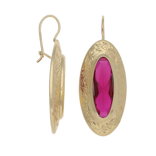 14ct Gold Imitation Dress/Cocktail Earrings