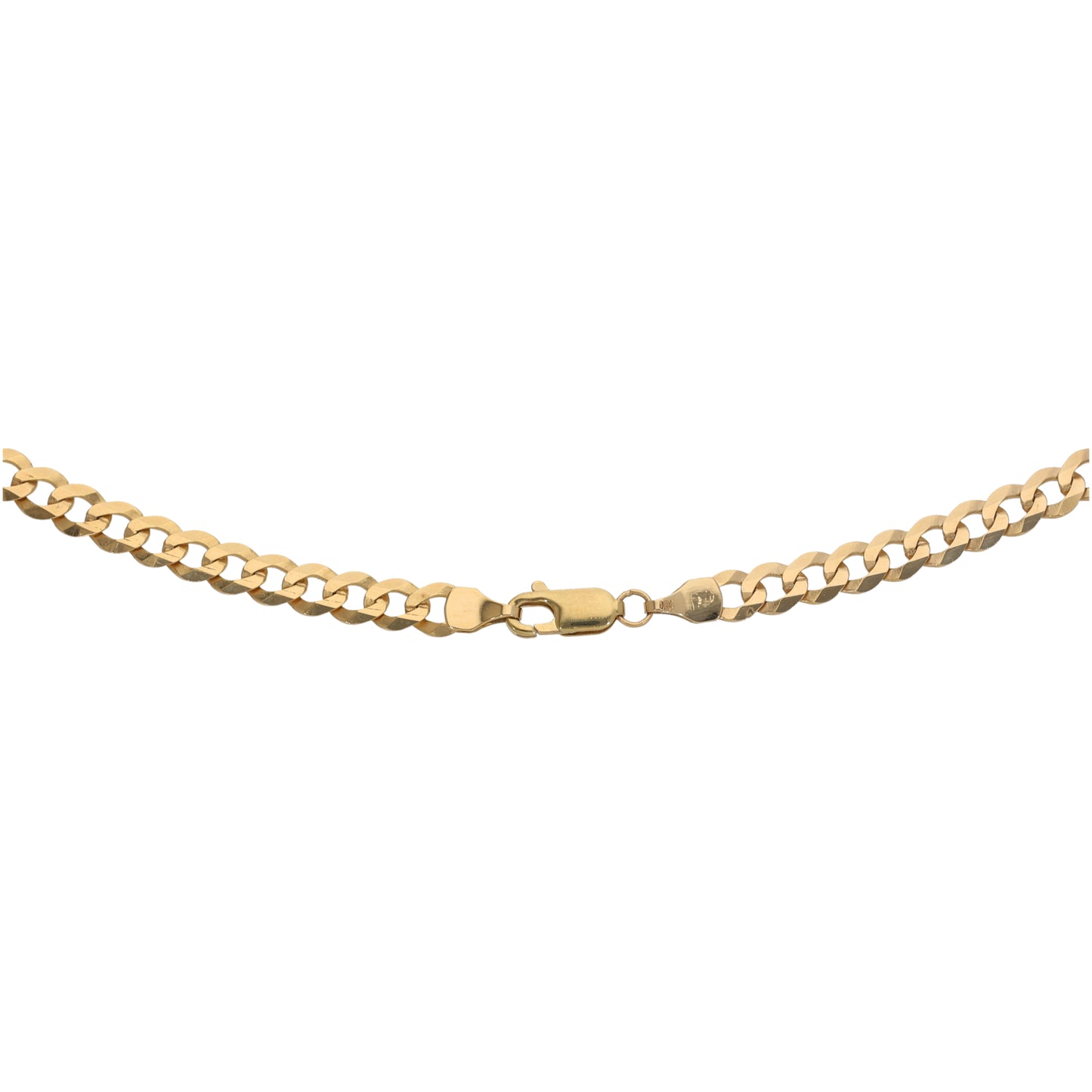 9ct Gold Curb Chain 20"