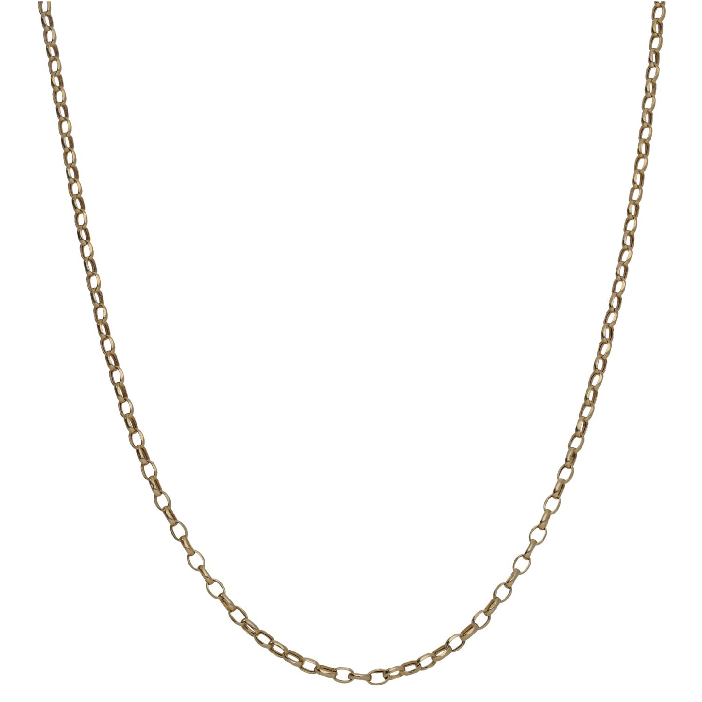 9ct Gold Belcher Chain 24"