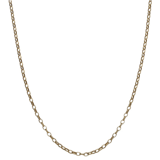 9ct Gold Belcher Chain 24"