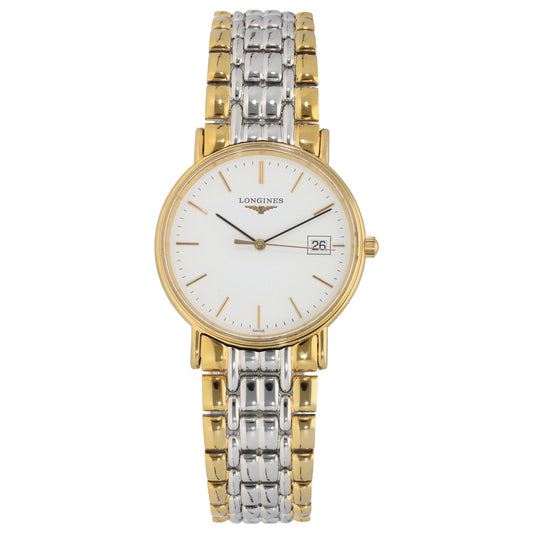 Longines Presence L4.720.2 33mm Gold Plated Watch