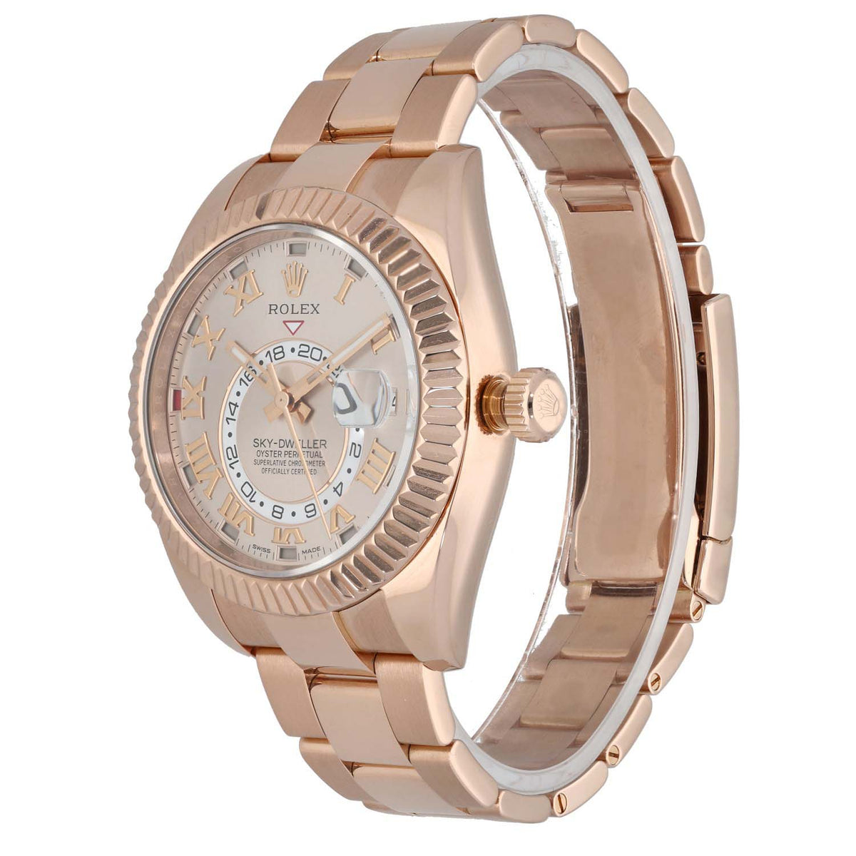 Rolex Sky Dweller 326935 42mm Rose Gold Watch