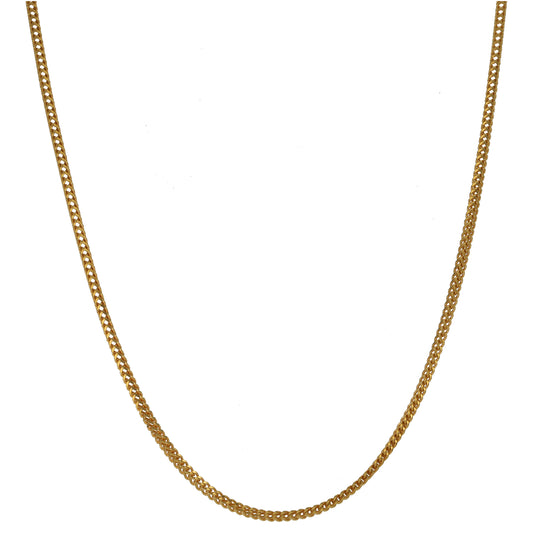 22ct Gold Rope Chain 18"