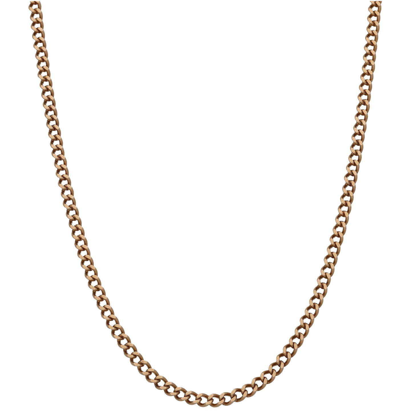 9ct Gold Curb Chain 24"
