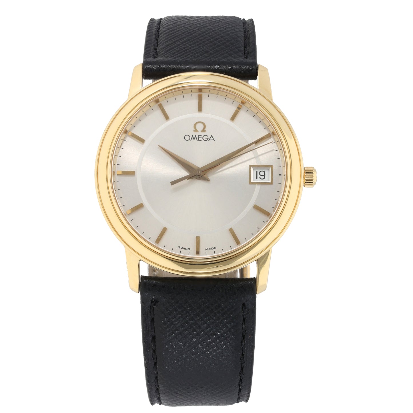 Omega De Ville 34mm Gold Watch