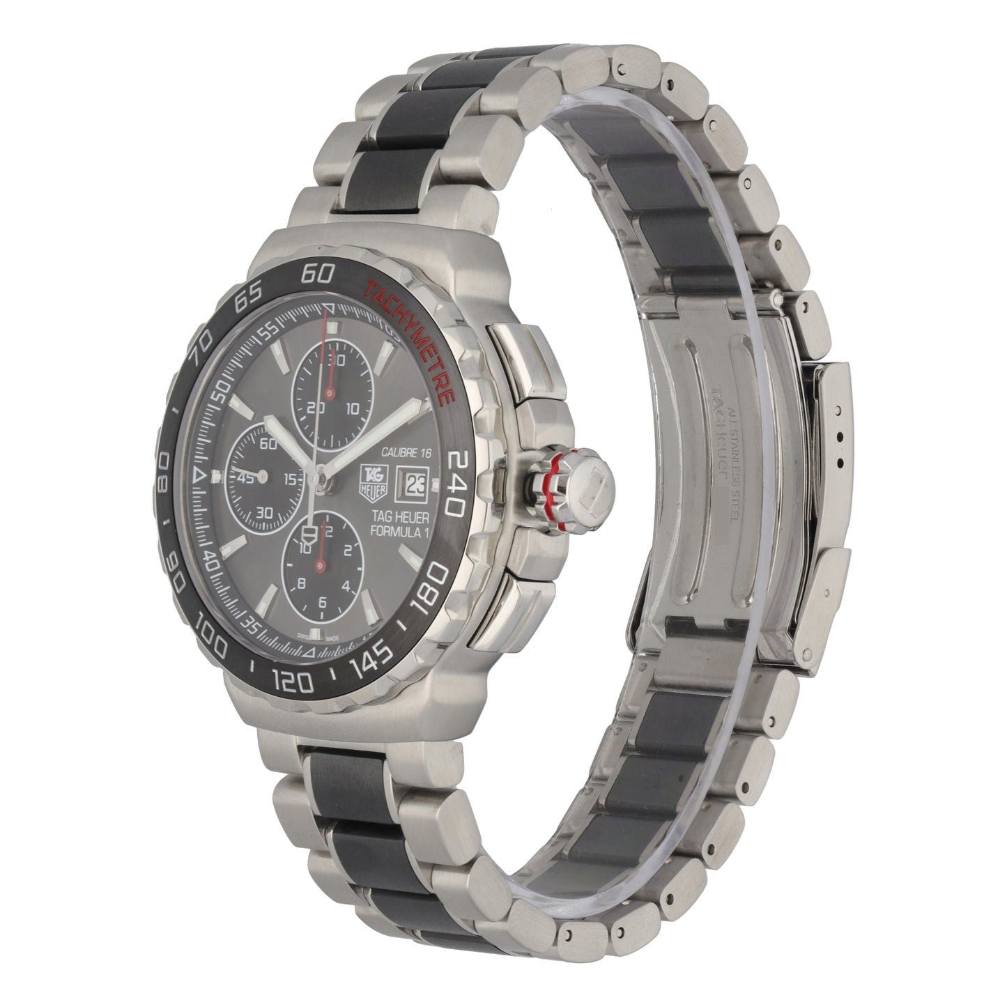 Tag Heuer Formula 1 CAU2011 44mm Stainless Steel Watch