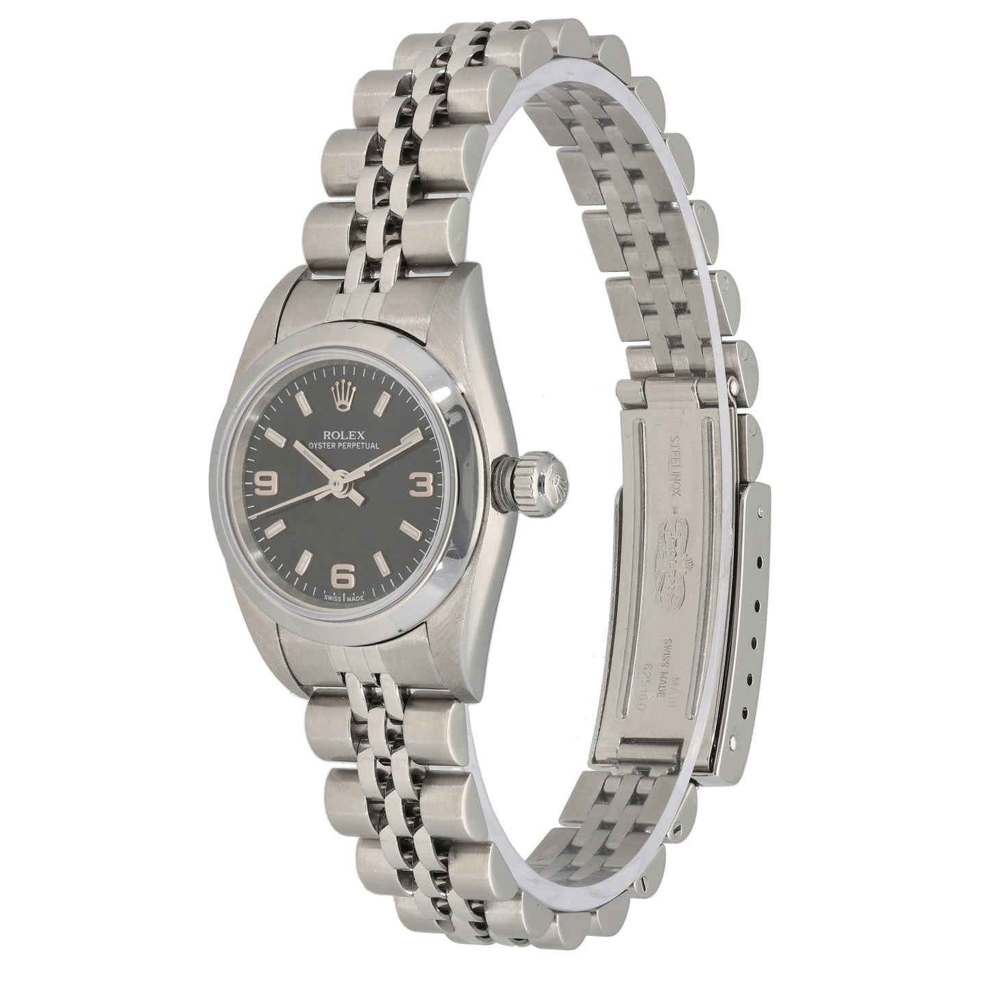 Rolex Oyster Perpetual 76080 24mm Stainless Steel Watch
