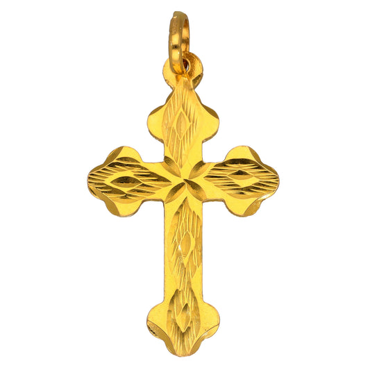 22ct Gold Cross Pendant